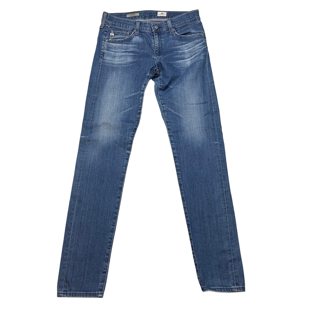 AG Adriano Goldschmied Jeans Womens 28 Blue The‎ Nikki Relaxed Skinny Whiskered